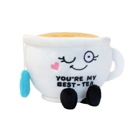 "You're My Besttea" Plush Gift Soft Toy Funny Cute Stuffed