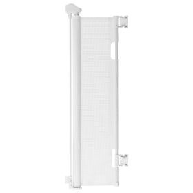 VEVOR Retractable Baby Gate, Extends to 57 inch Wide, 38.5 inch Tall, with Security Lock, Easy to Use, Walk Through Without Tripping
