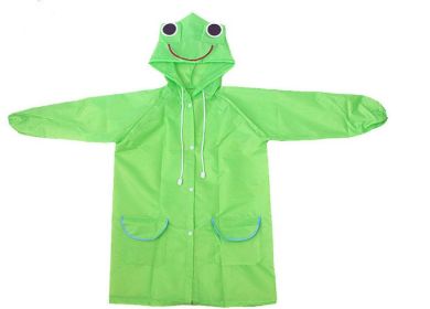 THC Thai Shop Funny Rain Coat (Option: Green-M)