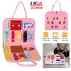 Kids Busy Board Sensory Activity Board Preschool Learning Toys Montessori Educational Gift for 1-6 Years Old Baby Toddler Girls Boys