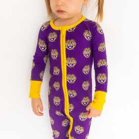 LSU Tigers Zippy One-Piece (size: 18-24 months)