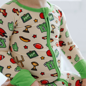 Football One-Piece (size: 12 to 18 Months)