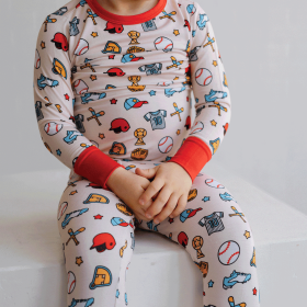 Baseball Pajamas (size: 4T)